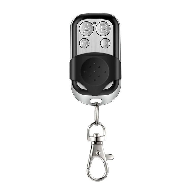 Compatible con todos los 433MHz, Control remoto para puerta de garaje, Frecuencia de Código de 4 canales fijo 433,92 MHz