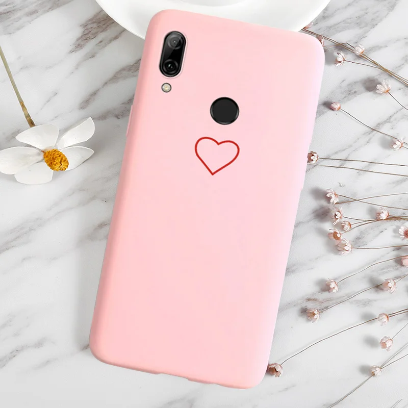 Мягкий чехол из ТПУ с сердечками для Huawei P Smart 2019 Mate 10 20 30 Nova 3 3i 45 5i P10 P20 P30 P9 P8 Lite Y3 Y5