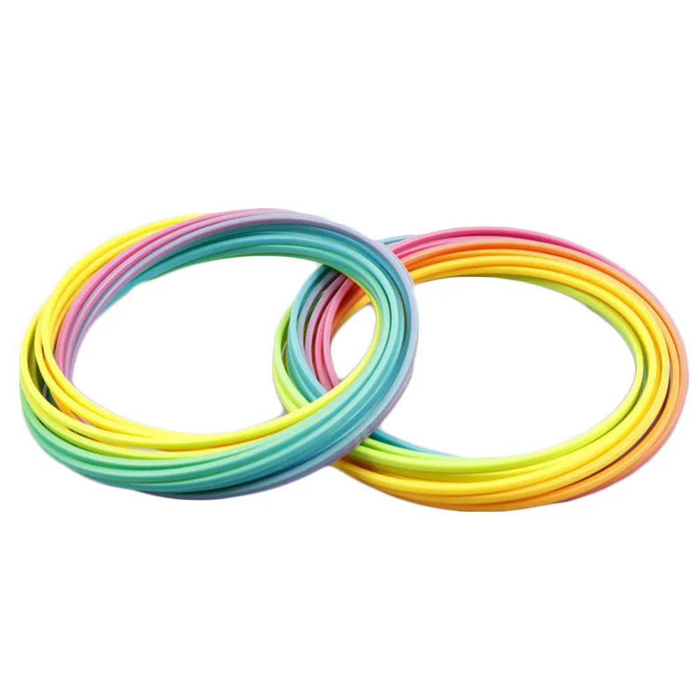 Пластиковое волшебное кольцо весенние игрушки с цветами Детские забавные кольца