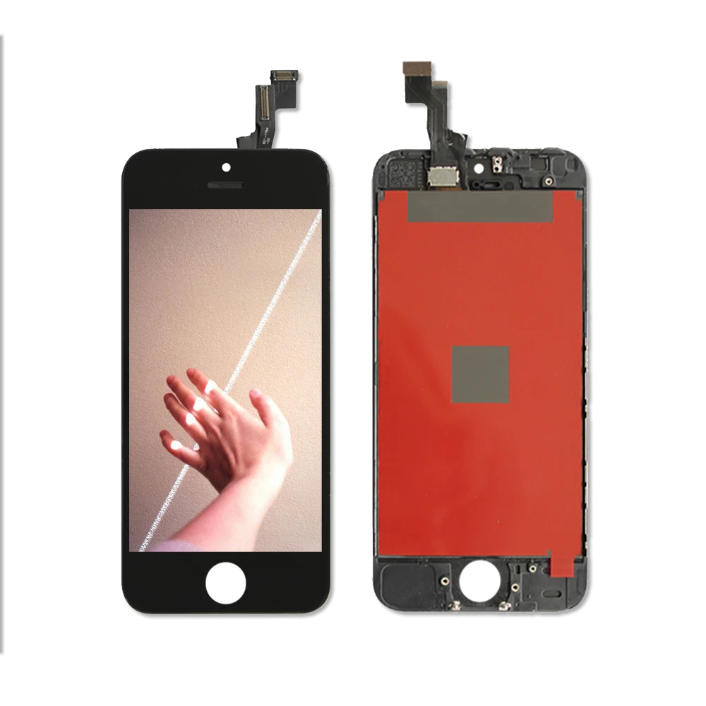 

Lifetime Assurance AAAAA Brand New LCD Display For iPhone 5 5G 5S 5C 4'' Touch Screen Digitizer Assembly White&Black+Gift