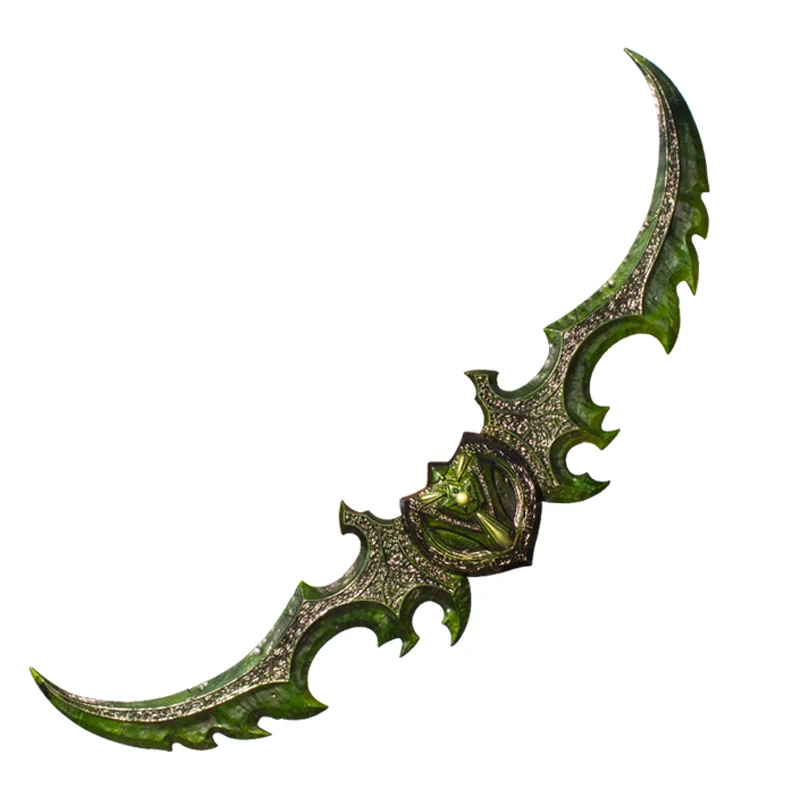 color 1 Cos WOW Illidan Stormrage Warglaive of Azzinoth игровое оружие для косплея реквизит 125 см 6,5 кг - Цвет: color 1