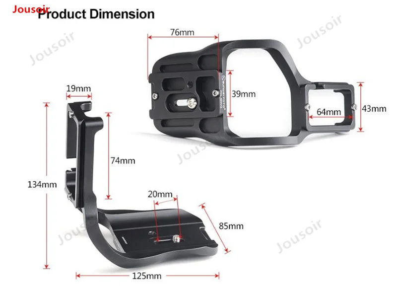PCL-5DIVG головка штатива Quick Release L Пластина для 5D Mark IV с батарейкой l-кронштейн qr-пластина камеры аксессуары CD50 T03