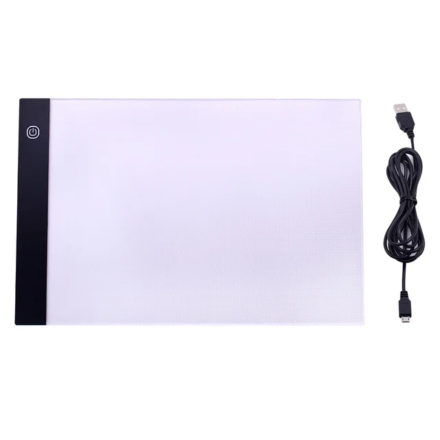 3 Level Dimmable Led Drawing Copy Pad Board for Baby Toys A5 Size Painting Educational Toys Creativity for Children 6