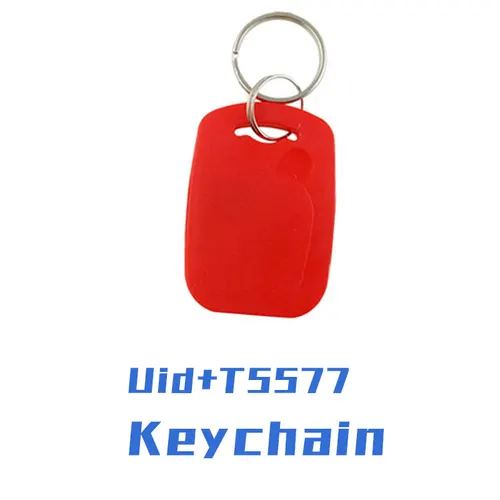 UID + 5577 RFID 태그 스마트 NFC 듀얼 칩 IC + ID 복합 키체인, 125KHZ EM4305, 13.56MHZ, 반복 지울 수 있는 액세스 카드, 5 개, 10 개 3