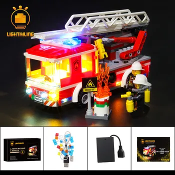 

LIGHTAILING LED Light Kit For City Series Fire Ladder Truck Lighting Set Compatible With 60107 (NOT Include The Model)