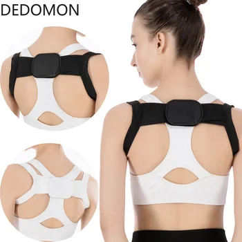 

Posture Corrector Adjustable Back Fracture Support Men/women Back Clavicle Spine Shoulder Correction Brace Belt Strap M2