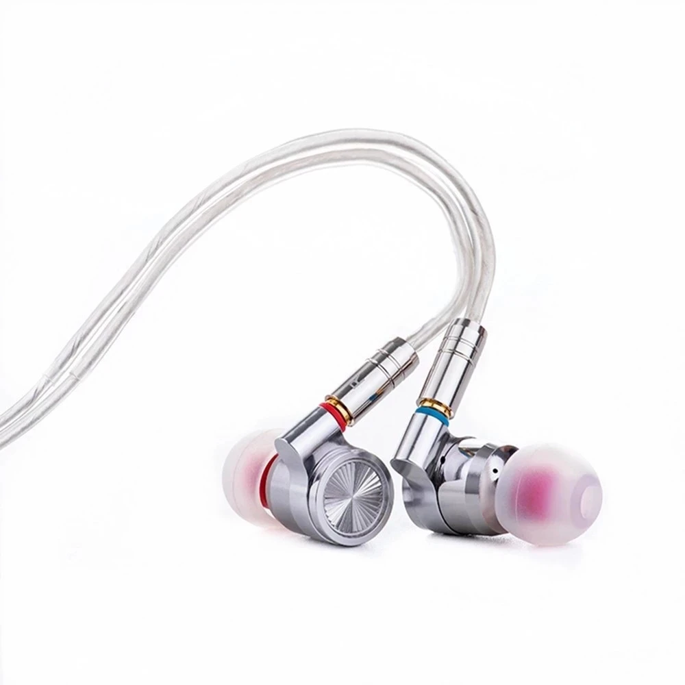 Newset Tinhifi T4 In Ear Earphone 10mm CNT Dynamic Driver HIFI Bass Earphone Metal 3.5mm Earphone Earbud TIN P1 T3 T2 P2 T1 PLUS