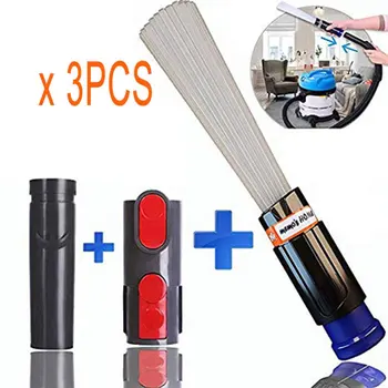 

Cleaning Tool Attachment Brush Adaptor Set For Dyson V6V7V8V10 Vacuum Cleaner Dust Daddy Multi-Functional Tools