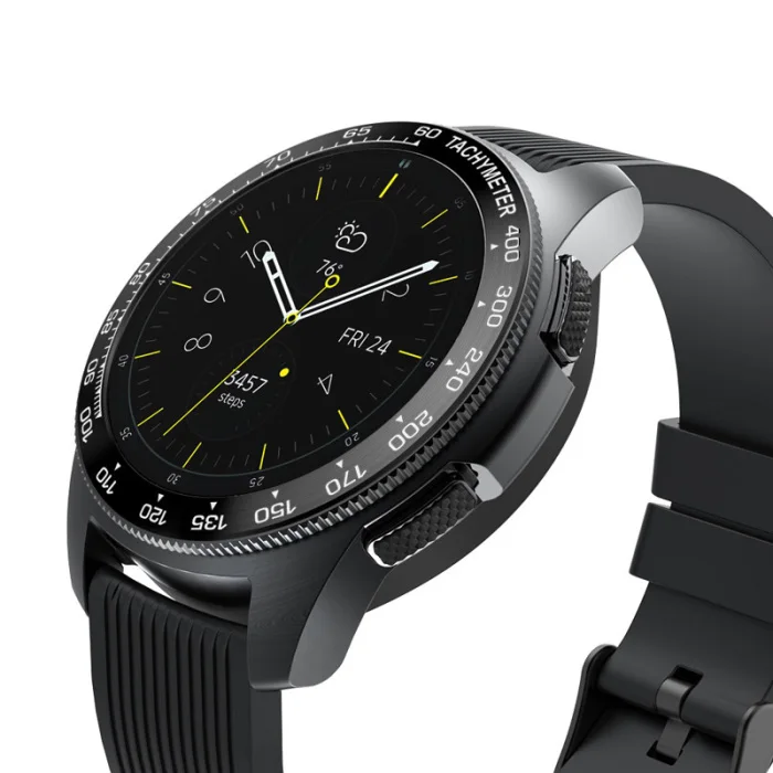 Ободок кольцо клеющаяся крышка против царапин Металл для samsung Galaxy Watch 42 мм LHB99