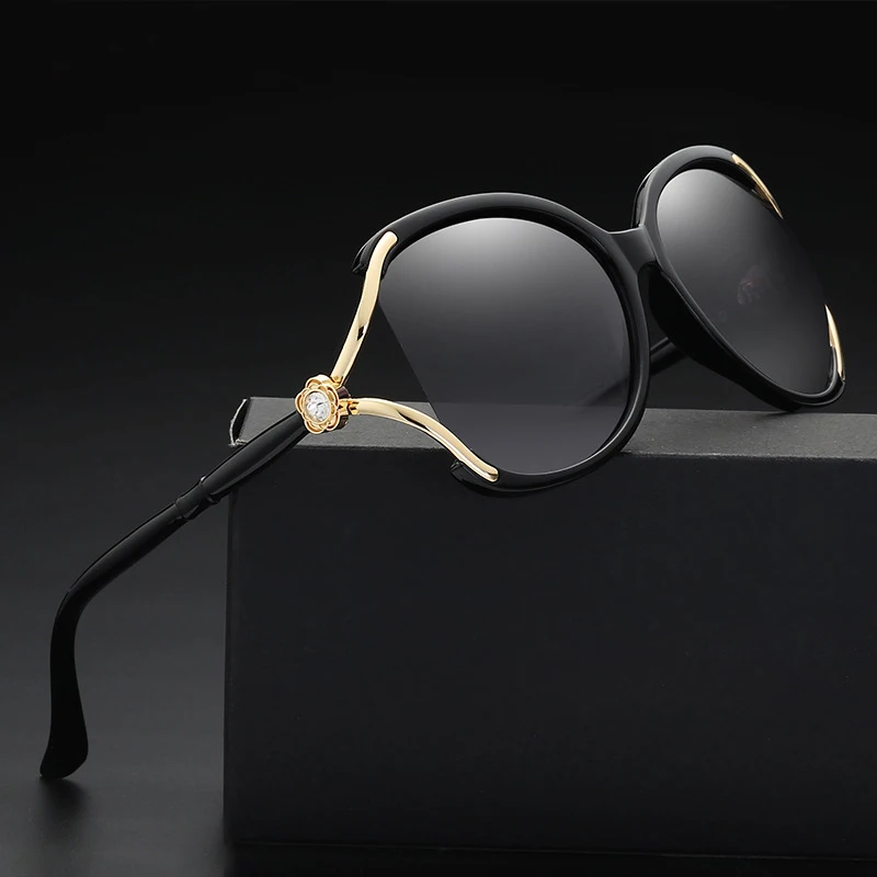 Роскошные Брендовые женские солнцезащитные очки oculos feminino, классические поляризационные женские солнцезащитные очки