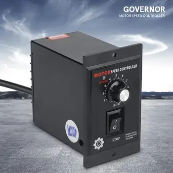 

AC 220V Motor Speed Controller 400w Digital Adjustable Stepless Motor Speed Controller 0-1450rpm Control de velocidad del motor