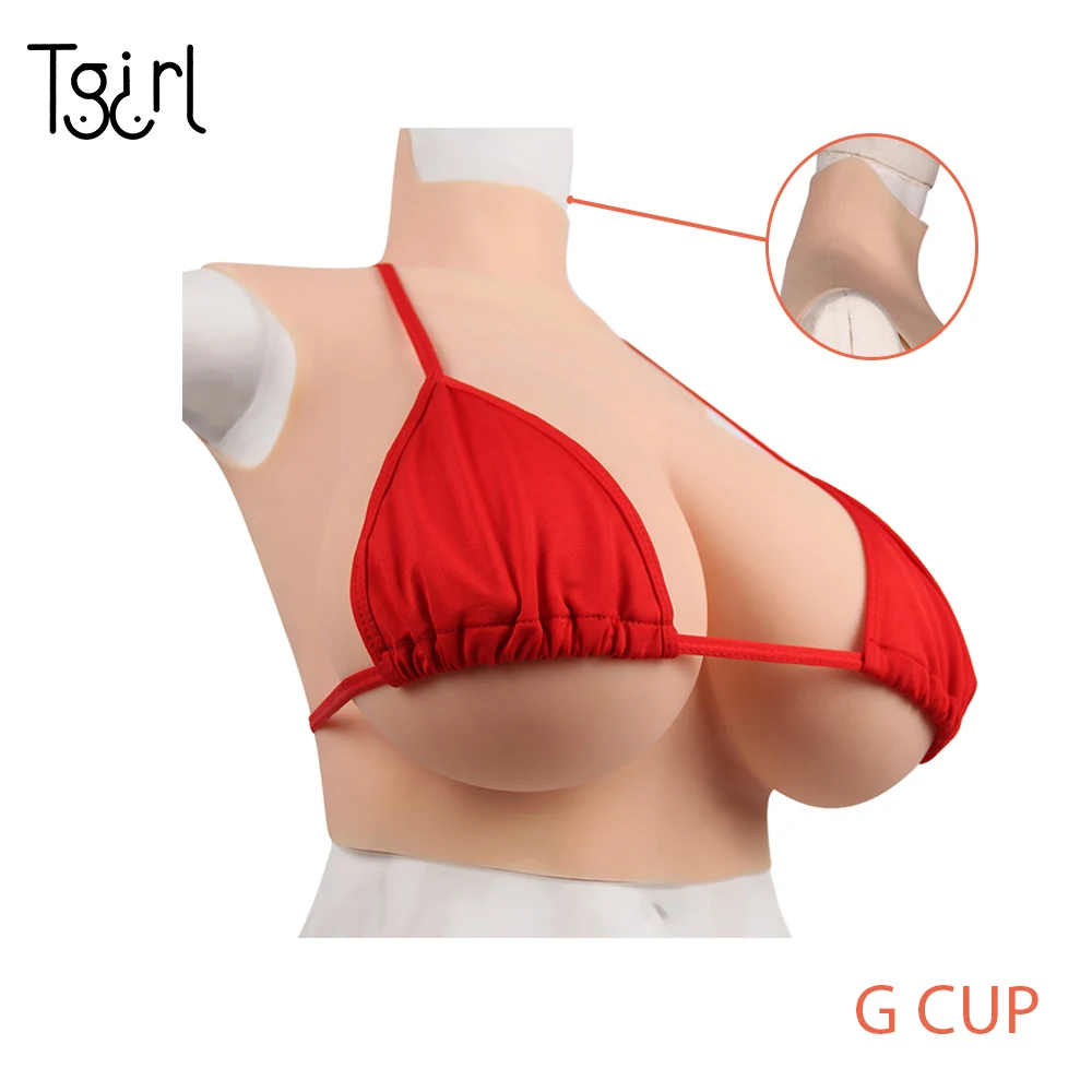

Tgirl Big Boobs Breast Forms G Cup Mastectomy FakeBoobs Prosthesis For Crossdresser Transvestite Dragqueen Transgenders
