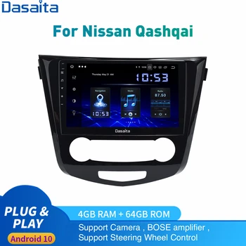 

Android 10 Car Radio for Nissan Qashqai J11 X-trail Multimedia 2014-2018 2Din Autoradio DSP HD IPS 1028*720 Carplay HDMI 4+64Gb