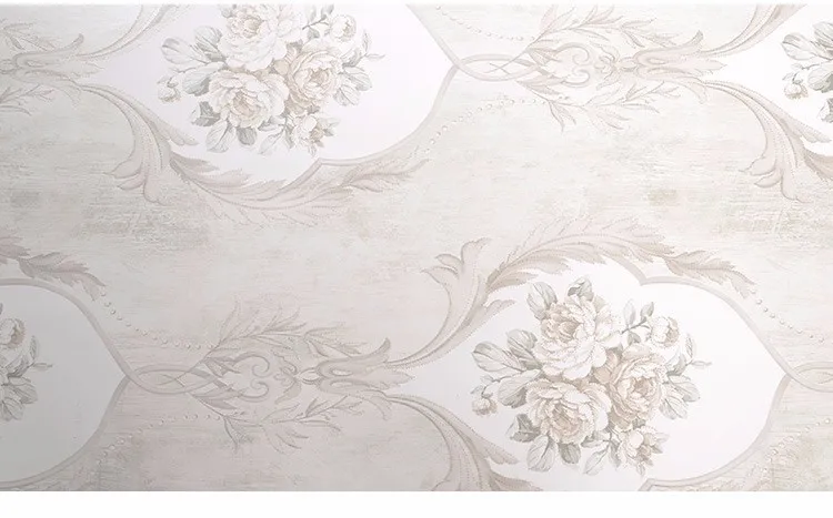 American Wallpaper Vintage Rustic Floral Wall Paper For Walls Non-woven Wallpapers For Living Room,bedroom Wallpaper 3d Flower