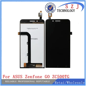 

New 5 inch Full Touch Screen Digitizer Glass+ LCD Display Assembly For Asus ZenFone Go 5.0 Dual ZC500TG Z00VD Free Shipping