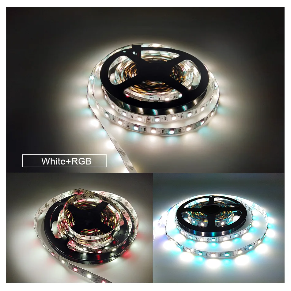 LED Strip 5050 DC12V 60LEDsm Flexible LED Light RGB RGBW 5050 LED Strip 300LEDs 5mlot (3)