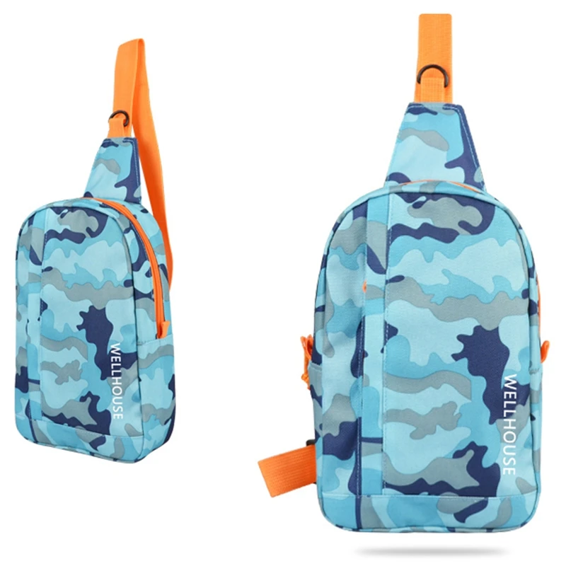 Super sell-Wellhouse New Casual Small Bag Outdoor Sports Student Bag Small Backpack Light Portable with Camouflage Series Camouf