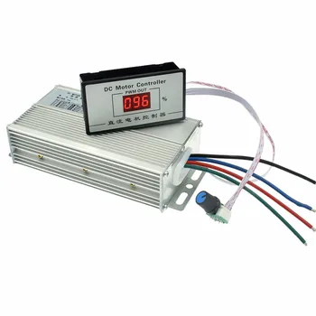 

High-power DC motor speed controller Digital scale Digital tachometer Brushed motor controller 12V48
