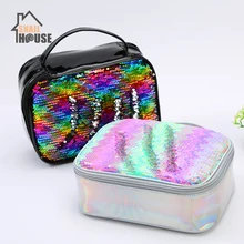 Snailhouse портативный изолированный Ланч-бокс с блестками, Термосумка для еды, бутылки молока, сумки для женщин и детей, изоляционные сумки