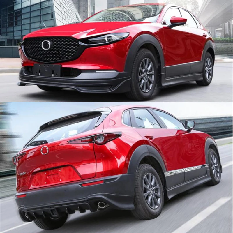 CEYUSOT для 2020 Mazda CX-30 комплект кузова ABS передний бампер задняя губа боковая новинка