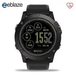 Zeblaze VIBE 3 HR Спортивные Bluetooth Смарт часы монитор сердечного ритма Смарт-часы с шагомером цифровые наручные часы для мужчин для IOS Android