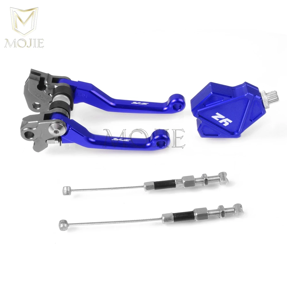 Для YAMAHA YZ 65 80 85 125 250 250 426 450 F X FX Кроссовый ЧПУ поворотный тормоз трюк рычаг сцепления простая кабельная система Dirtbike