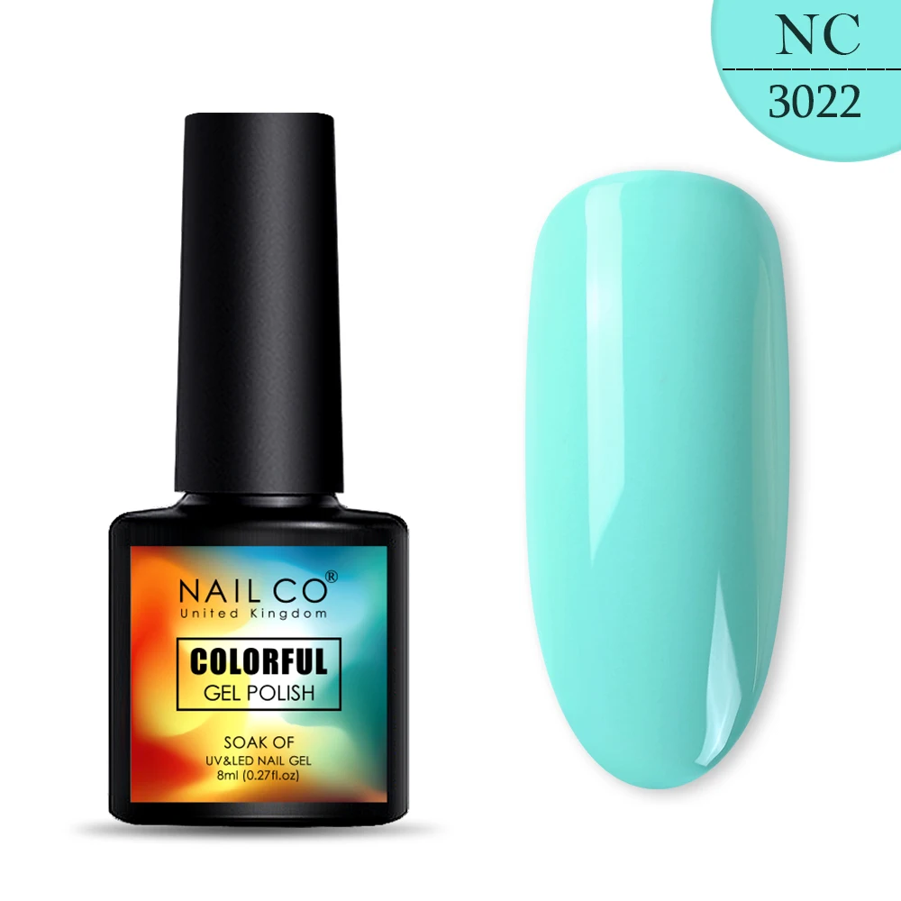 3022 NAILCO, 8 мл, 130 цветов, Гель-лак для ногтей Lucky color, Гель-лак для ногтей, дизайн ногтей, Гель-лак Esmalte Nails Lak Hybrid Soak Off - Цвет: 3022
