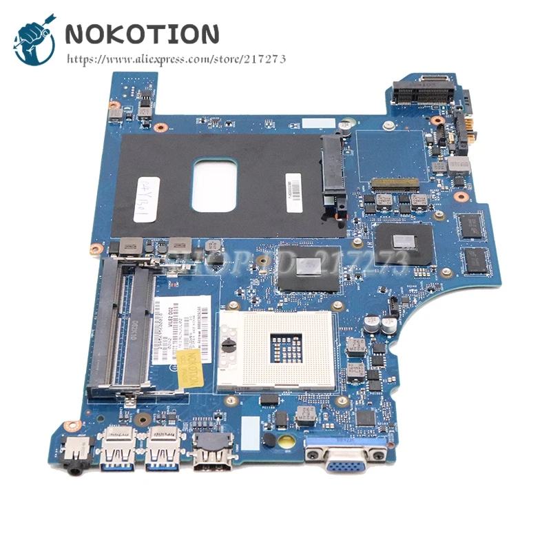 NOKOTION для lenovo Thinkpad E531 Материнская плата ноутбука VILE2 NM-A044 FRU 04Y1301 материнская плата HM77 DDR3 Geforce 710m