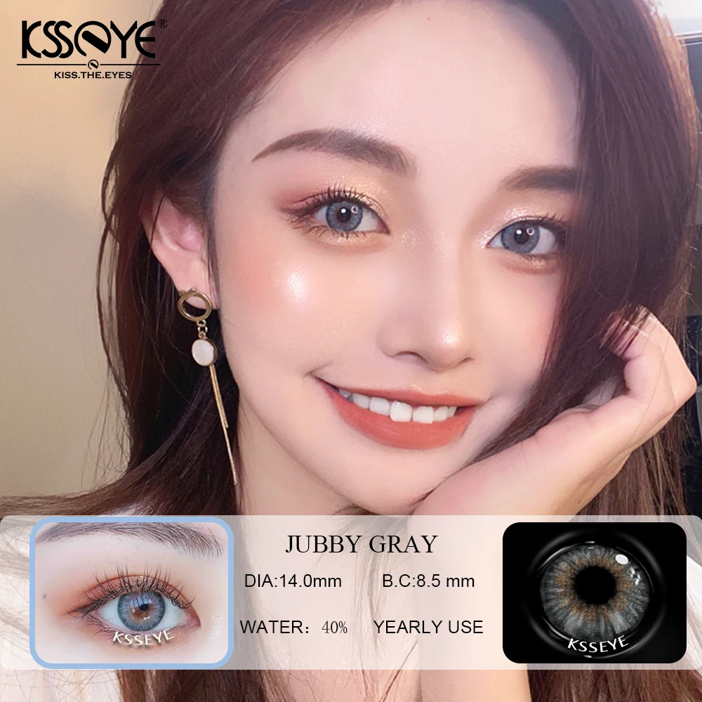 Ksseye New Super Mixed-race Cover Deep Eyes Pola Contact lenses Soft Contact lens Beautiful Pupil