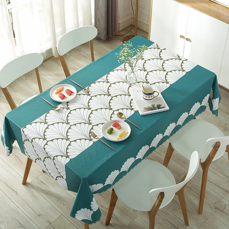 08 Proud Rose Green Leaves скатерть Водонепроницаемая Tafelkleed пластик ПВХ маслостойкие скатерти покрытие стола домашний декор - Цвет: 08