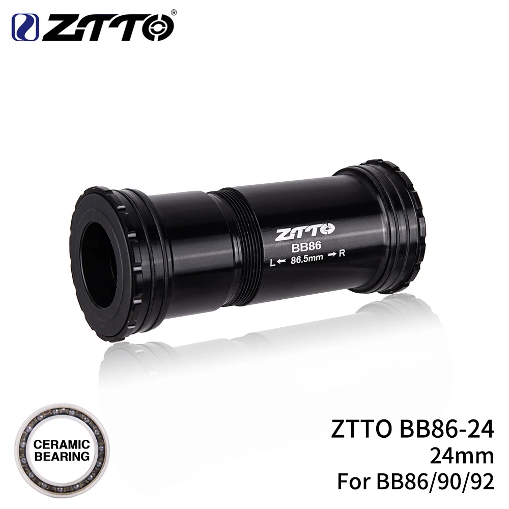 ZTTO BB86 24 мм керамический BB92 BB90 пресс для нижней скобы замок с резьбой дорожного