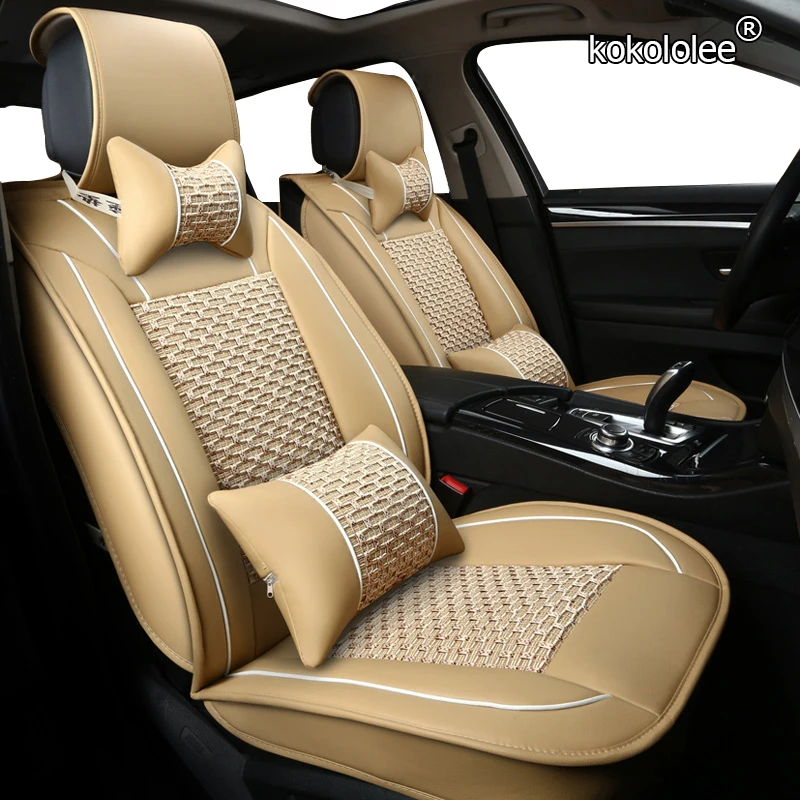 Чехол для автомобильного сиденья kokolee 1 шт. чехлы Land Rover Range freelander 2 discovery 3 evoque Velar