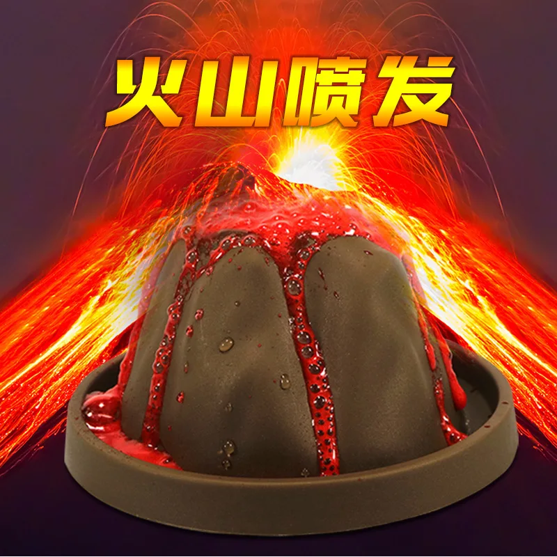 

Safe Environmentally Friendly DIY Volcano Outbreak Experiment Set Educational Self-Loading Scientific And Educational Toy