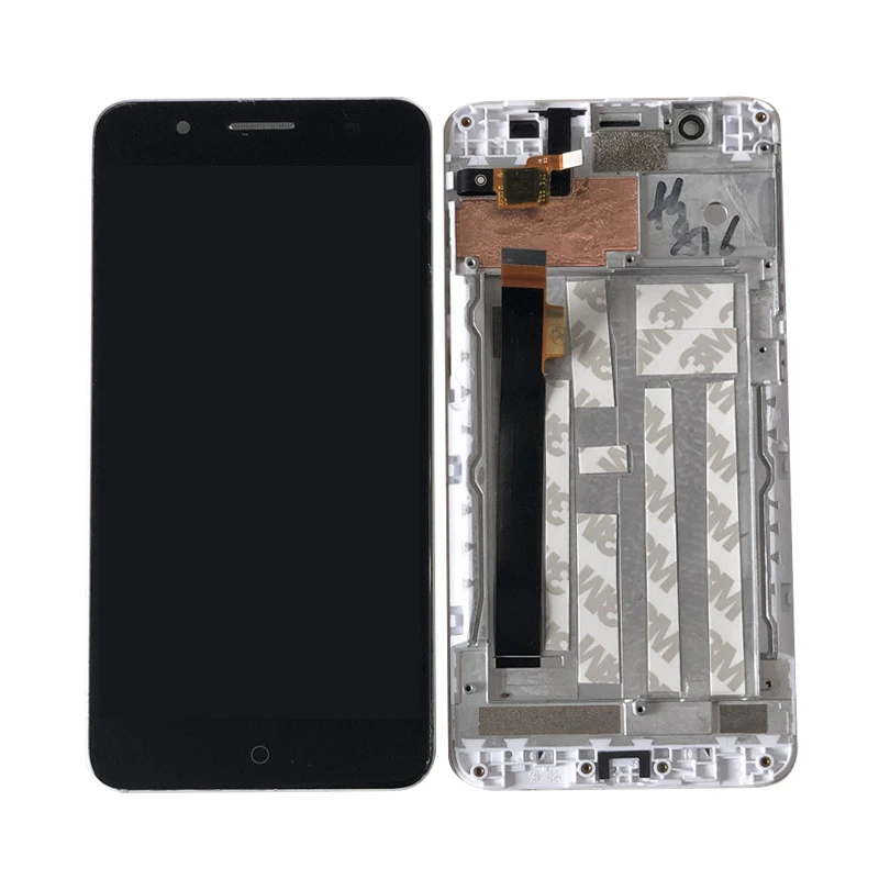 Axisinternational для 5," zte Blade A610 Plus A2 Plus BV0730 экран ЖК-дисплея в сборе+ сенсорный дигитайзер с рамкой