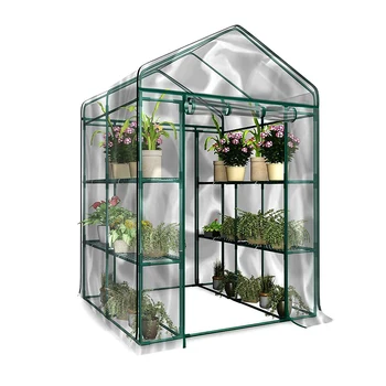 

New Garden Flower Plants Cover Home Garden Supplies 3 Tier Anti-UV Waterproof Durable PVC Plants Cover Drop Shipping