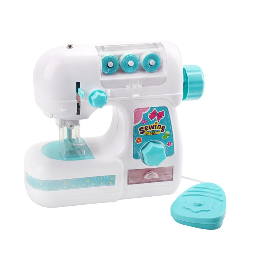 Милый Электрический симулятор бытовой техники Забавный мини развивающий игровой дом игрушка кухня вечерние ролевые подарки швейная машина для детей