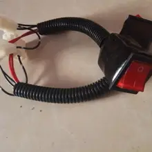 12V24V автомобильный переключатель питания кабель теплый воздушный переключатель вентилятора переключатель фар медный провод положительный полюс и Neg