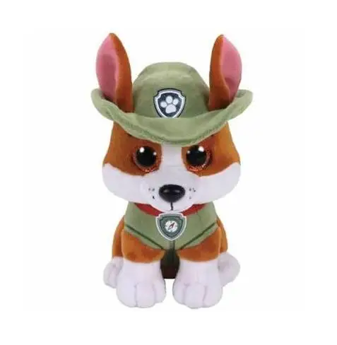 Ty Paw Patrol плюшевые игрушки животных Эверест Рокки Marshall Скай зума щебень погоня трекер собака кукла 15 см - Цвет: Tracker
