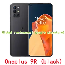 Global rom OnePlus 9R 5G Mobile Phone 6.55 inch 120Hz AMOLED Snapdragon 870 Octa Core 65W Flash Charge 48MP Quad Cameras 4500mAh