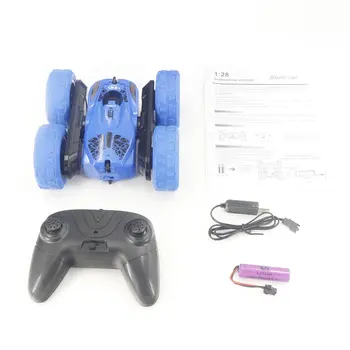 

2.4G Double-sided Stunt Car RC Cars Remote Control Stunt Car 360 Degree Rotary RC Stunt Off-Road Car Toy