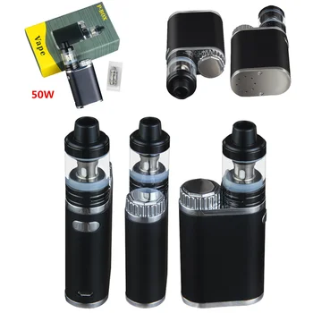 

50W Box Mod smoker mod P-BOX Electronic Cigarette mod kits 18650 battery box for RDA RTA RDTA vape Tank Vaporizer atomizador