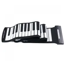 Электронный орган MD88S гибкий 88 клавиш Профессиональный MIDI клавиатура электронный рулон пианино для детей