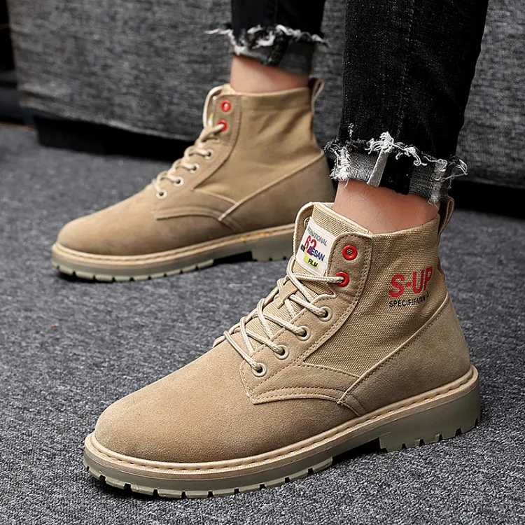 Ботинки; мужские теплые зимние ботинки; мужская кожаная обувь; ковбойские водонепроницаемые ботинки; мужские повседневные ботинки в байкерском стиле; Красивая мужская обувь