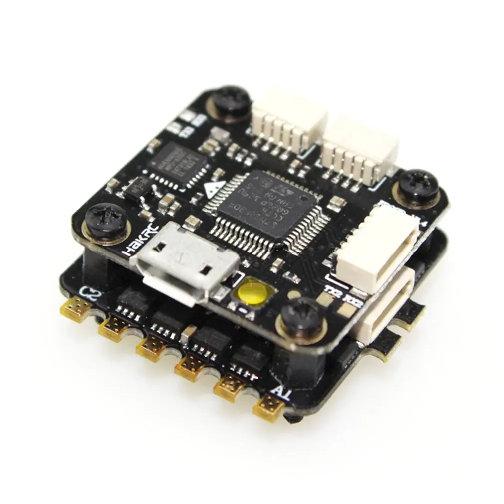 HAKRC Mini F3 Flytower Flight контроллер встроенное osd 4 в 1 BLHeli 15A ESC встроенный 5 в 2A Выход BEC для FPV RC Дрон