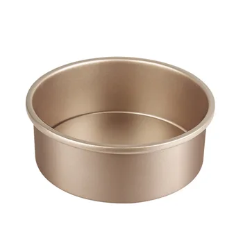 

6 Inch Carbon Steel Round Baking Cake Pan Bread Cake Chocolate Pizza Tray Non-Stick Oven Pizza Pan Pancake Pastry Bakeware Pan