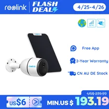 Reolink go 4g lte câmera de rede móvel ip recarregável alimentado por bateria câmera de vigilância proteção de segurança 100% fio-livre