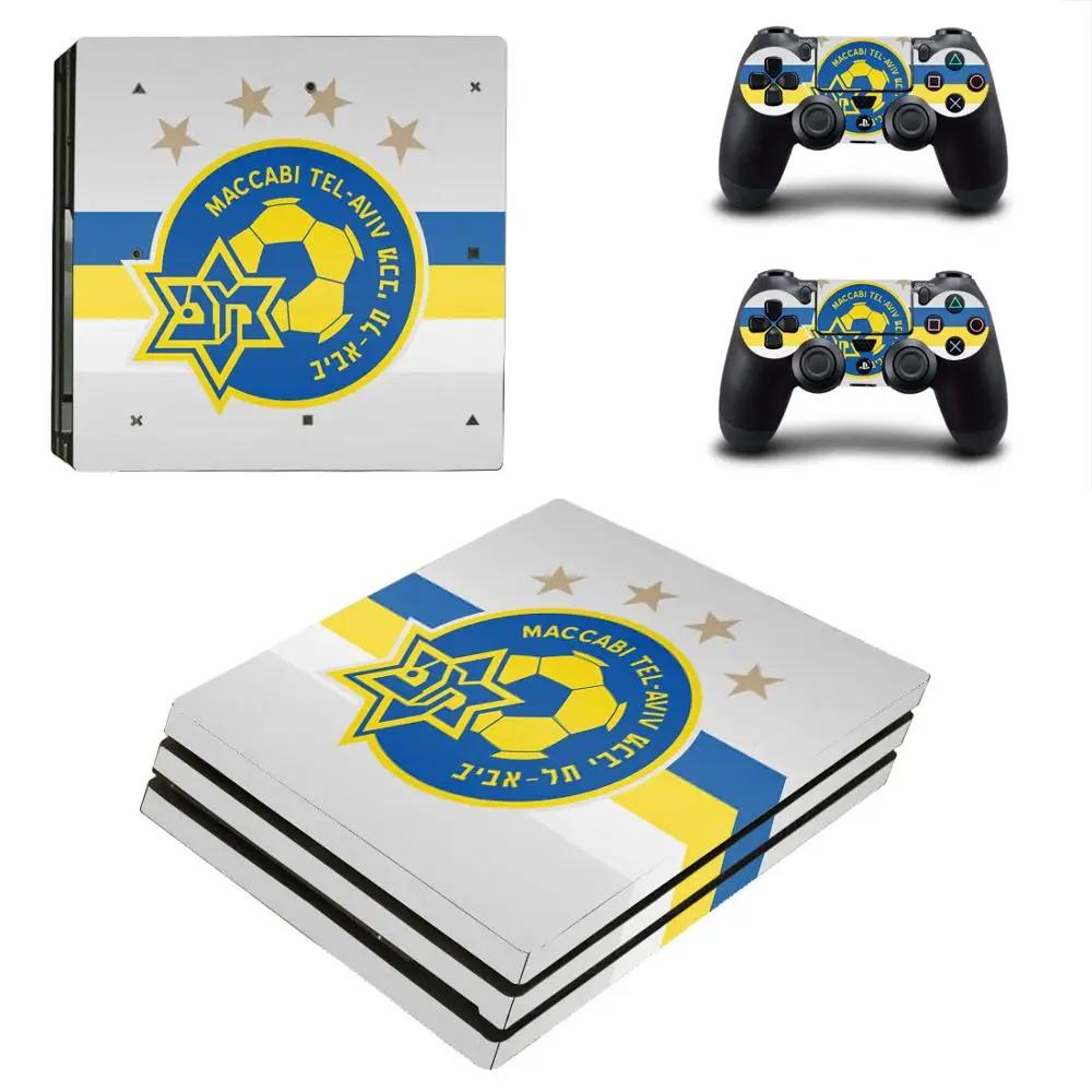Maccabi Haifa FC PS4 Pro наклейка кожи для playstation 4 Pro консоль и контроллер для Dualshock PS4 Pro наклейка s Наклейка Винил