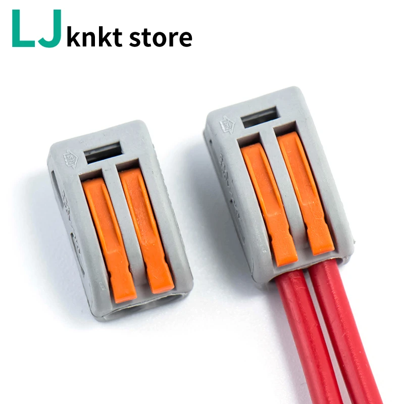 

Universal Cable Connectors Fast Home Compact Connection push in Wiring Terminal Block PCT-212 Splice connector wire butt plug