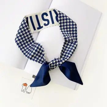 

Big Promotion!!! 2020 New Design Skinny Scarf Women Silk Scarf Small Handle Bag Ribbons Female Head Scarves&Wraps