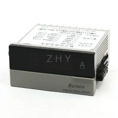 

DP3-DA/5A DC 0-5A 3 1/2 Current Testing Digital Meter Panel Ammeter